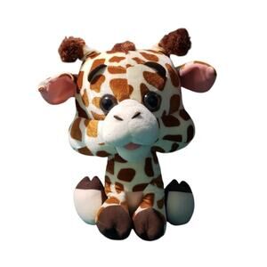 Classic Toy Co. Baby Giraffe 14" Sitting Stuffed Animal Carnival Plush Toy